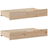 Bed Frame without Mattress 160x200 cm Solid Wood Pine 3301860