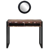 Dressing Table Multicolour 100 x 50 x 75 cm Solid Reclaim wood 4015966