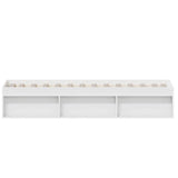 Bed Frame without Mattress White 100x200 cm 3203831