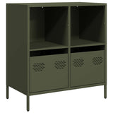 Sideboard Olive Green 68x39x73.5 cm Cold-rolled Steel 851362