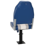 Boat Seats 2 pcs with Pedestal Height Adjustable 360&deg Rotatable 3294974