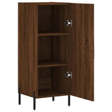 Sideboard Brown Oak 34.5x34x90 cm Engineered Wood 828555