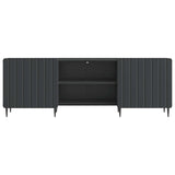 TV Cabinet Black 150 x 31 x 52 cm Engineered Wood 894456