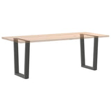Dining Table Legs V-Shape 2 pcs Anthracite 60x cm Steel 4012642