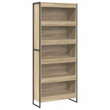 Book Cabinet 2 pcs Sonoma 80 x 30 x 189.5 cm Engineered Wood 3403011