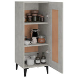 Sideboard Concrete Grey 34.5x34x90 cm Engineered Wood 812424