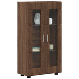 Sideboard FLORIN Brown Oak 55.5 x 29 x 100 cm Engineered Wood 880258