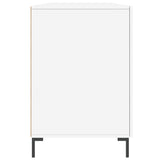 Desk White 140x50x75 cm Engineered Wood 829548