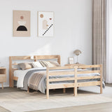 Bed Frame with Headboard without Mattress 140x200 cm 3306684