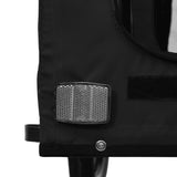 Pet Bike Trailer Black Oxford Fabric and Iron 93891