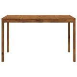 Garden Bar Table Natural 180 x 88.5 x 105 cm Solid Acacia Wood 901262