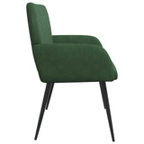 2 Seater Sofa with Metal Legs 2-Seater Dark Green 42051048