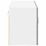 Wall Glass Cabinet LUCCA Concrete Grey 80 x 31 x 40 cm 884948