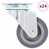 24 pcs Swivel Casters 50 mm 277819