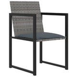 Outdoor Dining Set Grey 317184