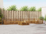 Outdoor Sofa Set 7 pcs Natural 3373569