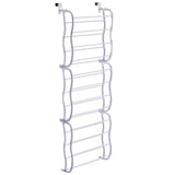 Durable 36 Pair Shoe Storage Organizer, Hanging Shoe Rack with 12 Tier Shelves 28980036