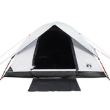 Family Tent Dome 6-Person White Blackout Fabric Waterproof 94706