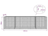 Gabion with 5 mm Wire and 5x5 cm Mesh 400x50x150 cm 3464282