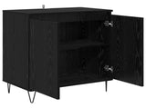 Sideboard Black Oak 60 x 35 x 70 cm Engineered Wood 882600