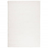 Shaggy Rug PAMPLONA High Pile Modern Cream 120x170 cm 375234