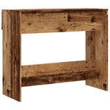 Console Table Old Wood 90x36x75 cm Engineered Wood 856945