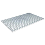 Grating Silver 80 x 50 x 2 cm Hot-Dip Galvanised Steel 42018656