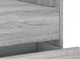 Bedside Cabinet Grey Sonoma 45x50x50 cm Engineered Wood 848288