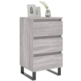 Bedside Cabinets 2 pcs Grey Sonoma 40x35x69 cm Engineered Wood 826953