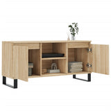 TV Cabinet Sonoma Oak 104x35x50 cm Engineered Wood 827023