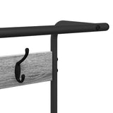 Coat Rack Grey Sonoma 95 x 34 x 184 cm Engineered wood 879962