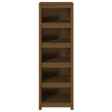 Book Cabinet Honey Brown 50x35x154 cm Solid Wood Pine 821717