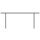 Awning Post Set Anthracite 600x245 cm Iron 315101