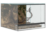 Terrarium with Storage Transparent 30 x 30 x 30 cm Glass 42020387