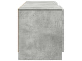 TV Cabinet Concrete Grey 150 x 31 x 47 cm Engineered Wood 895838