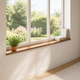 Window Sills 2 pcs Dark Brown 110 x 15 x 2 cm Solid Oak Wood 42050012