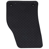 Car Mat 4 pcs Black suitable for AUDI Q2 2017 Rubber 42029116