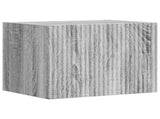 TV Wall Cabinet Set 4 pcs Grey Sonoma Engineered Wood 3408913