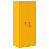 Storage Cabinet Mustard Yellow 60 x 40 x 140 cm Steel 891739