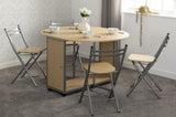 ZNTS Budget Butterfly Dining Set 400-401-022