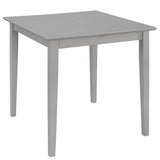 Extendable Dining Table Grey x80x74 cm MDF 247627