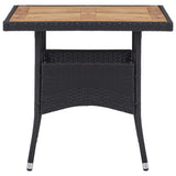 Garden Dining Set Black, Cream White 3095922