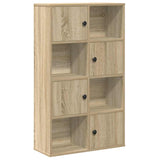 Bookcase Sonoma Oak 60x24x101.5 cm Engineered Wood 860393