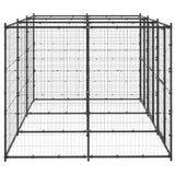 Outdoor Dog Kennel Steel 7.26 m 3082261