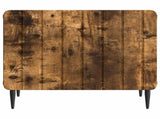 Coffee Table Smoked Oak 49 x 50 x 42 cm Engineered Wood 894510