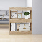 Book Cabinet Sonoma oak Engineered wood Medium Book Cabinet 811649