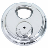 Discus Locks with Keys Silver Stainless Steel 42020754