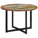 Dining Table 110x75 cm Solid Wood Reclaimed 338480