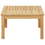 Coffee Table Light Acacia 60 x 60 x 36 cm Solid Acacia Wood 42026779