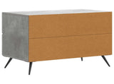 Bedside Cabinet with Drawer Concrete Grey 62 x 34.5 x 47.5 cm 895468